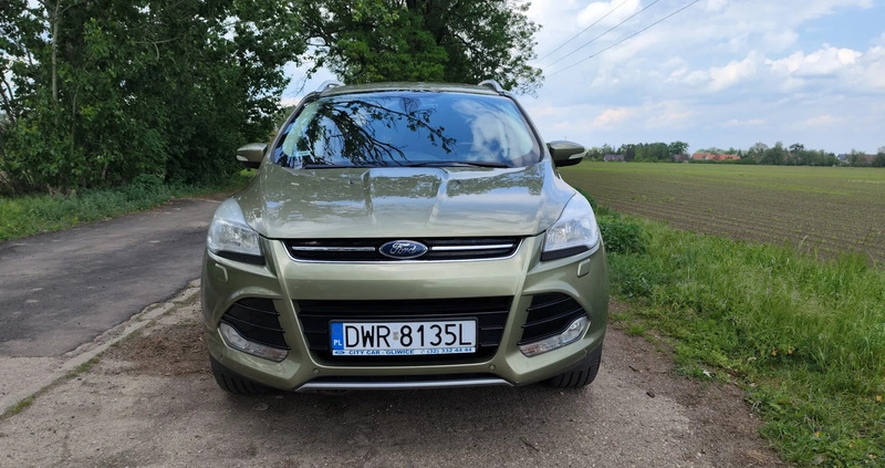 Ford Kuga cena 57500 przebieg: 122080, rok produkcji 2014 z Głogów małe 596